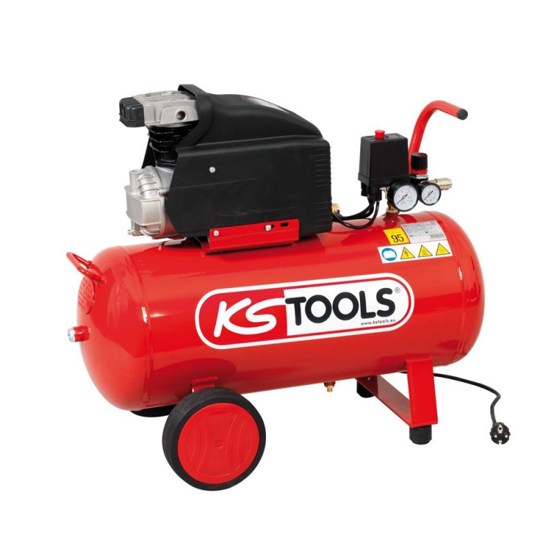 COMPRESSEUR SUR CUVE 50L 8 Bars