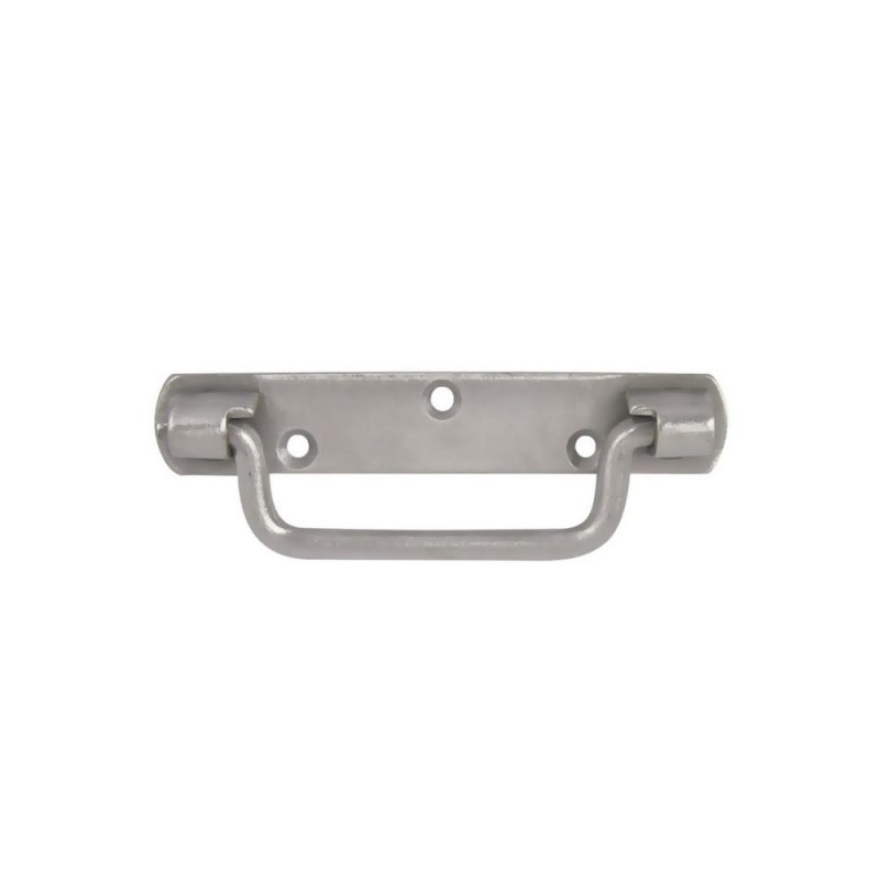 POIGNEE SUR PLATINE INOX