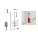 VERROU BAIONNETTE INOX
