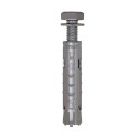 CHEVILLE LOURDE TRAVERSANTE A 3 SEGMENTS INOX