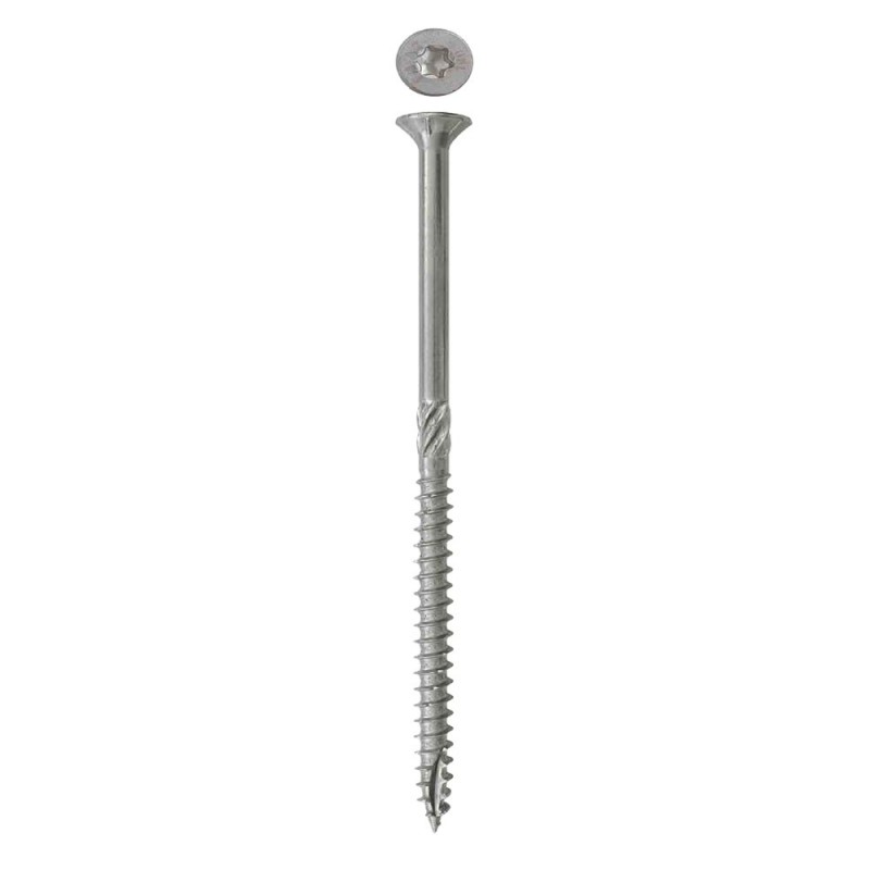 VIS DE SUPPORT DE CHARGE POUR BOIS INOX A2