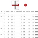VIS AUTOPERCEUSE A AILETTES TFAC