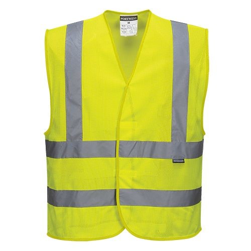 GILET HV MAILLE  C370