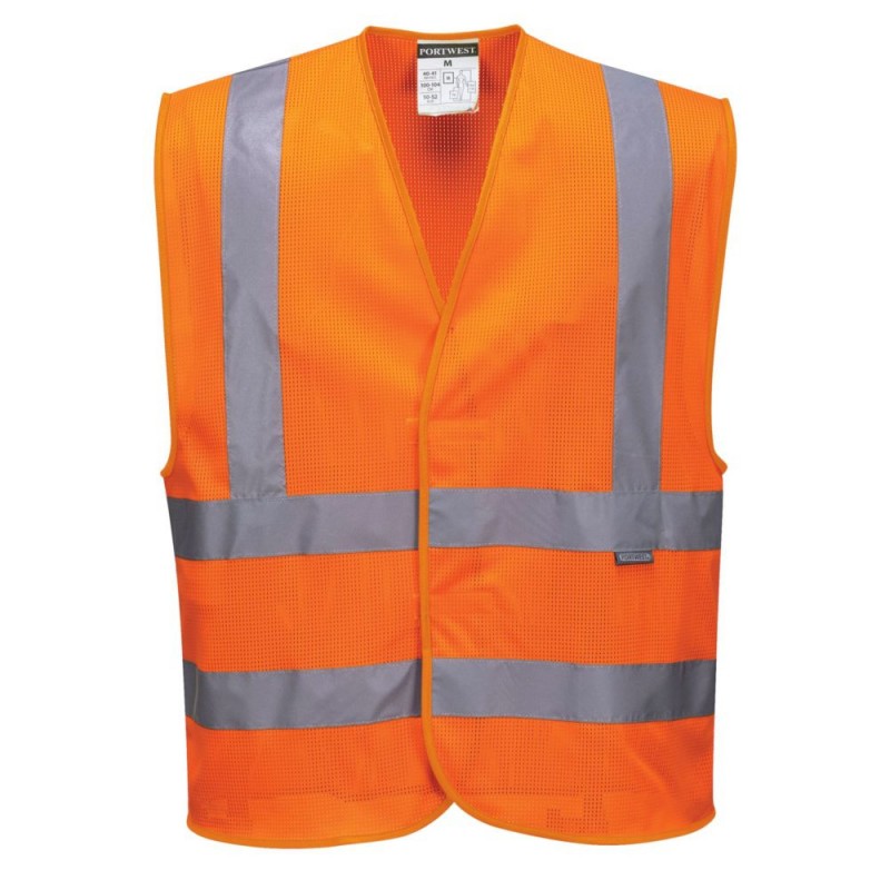 GILET HV MAILLE  C370
