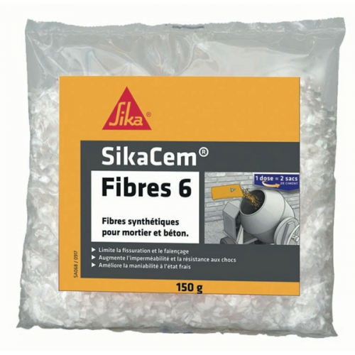 Sikacim Fibres 6mm 150Gr