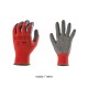 GANTS TRICOTE POLYESTER ROUGE - EUROGRIP 13L850