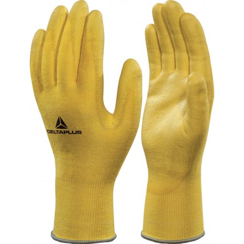GANTS TRICOT DELTANOCUT® - PAUME ENDUIT PU - VENICUT32