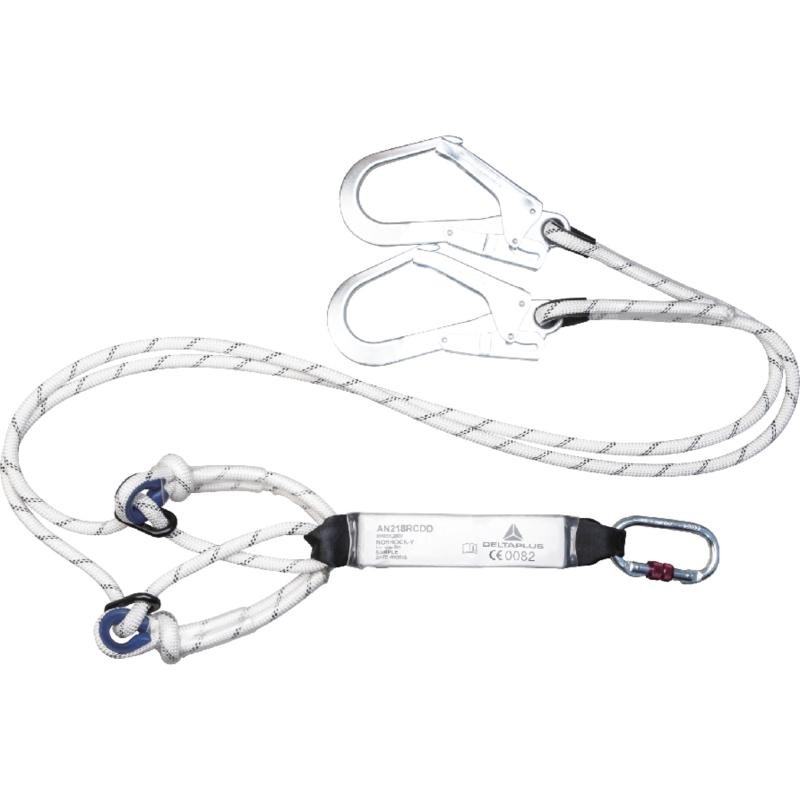 ANTICHUTE ABSORBEUR D’ÉNERGIE A DOUBLE CORDE