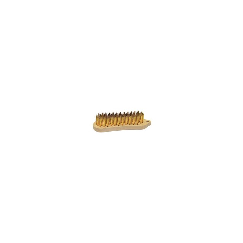 LOT DE 8 BROSSES VIOLON LAITON