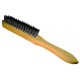 BROSSE AVEC MANCHE BOIS FIL ACIER