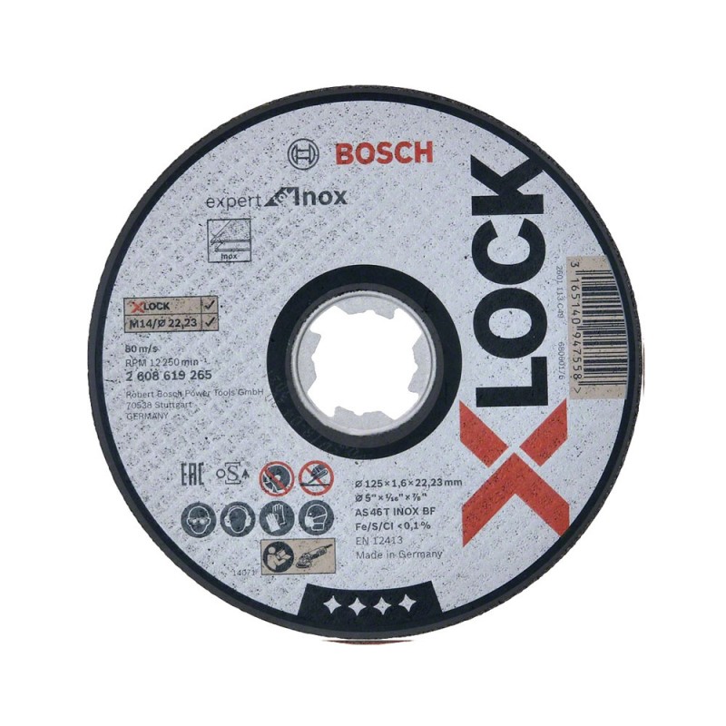 DISQUE A TRONCONNER EXP X-LOCK INOX