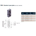 CHARNIERE 4 PANS NYLON