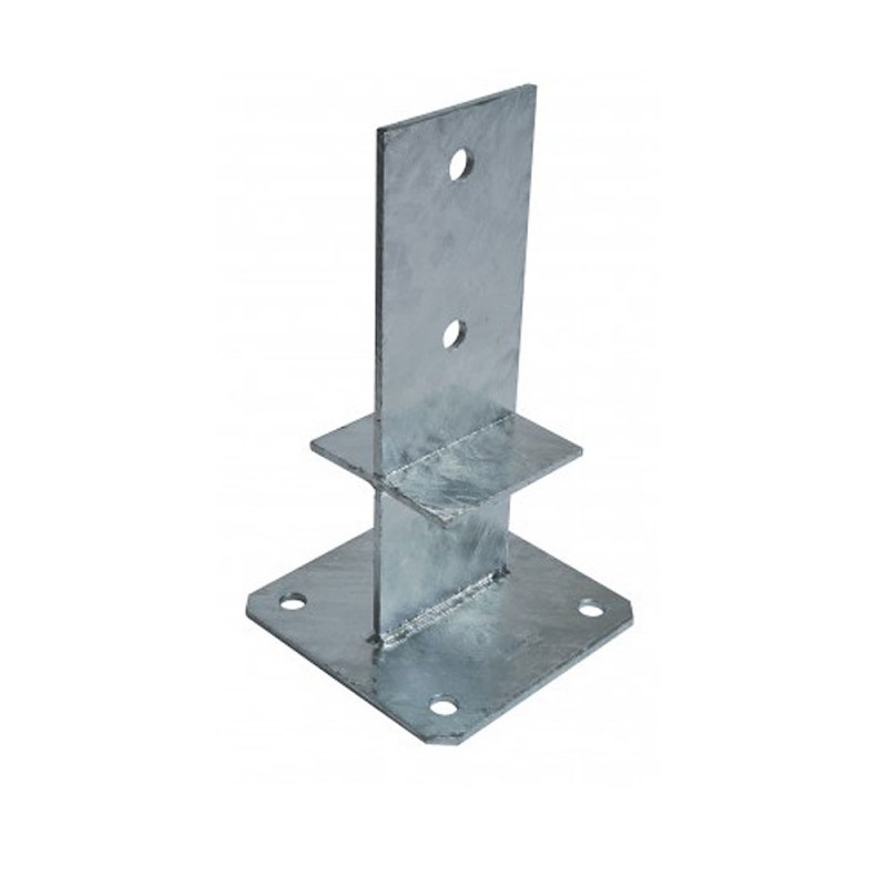 PIED DE POTEAU AVEC PLATINE