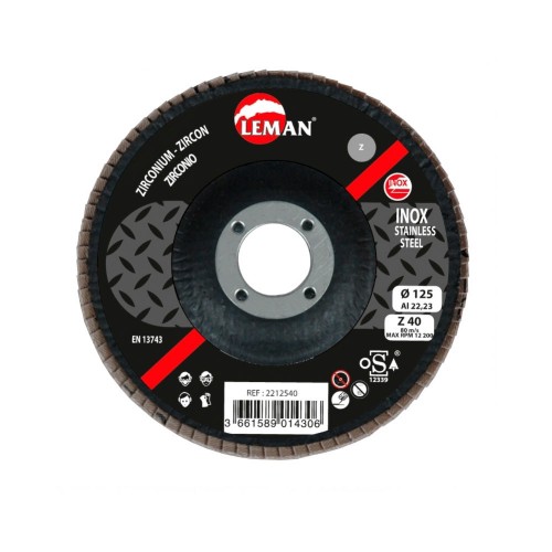 DISQUE A LAMELLES ZIRCONIUM