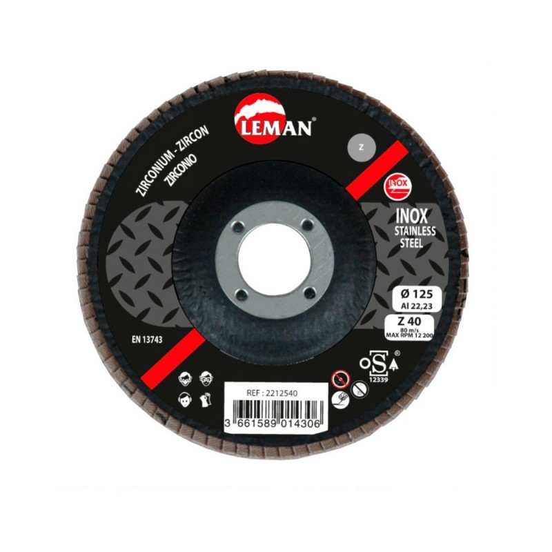 DISQUE A LAMELLES ZIRCONIUM