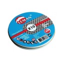 LOT 10 DISQUES A TRONCONNER INOX