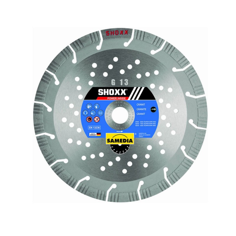 DISQUE DIAMANT SHOXX G13