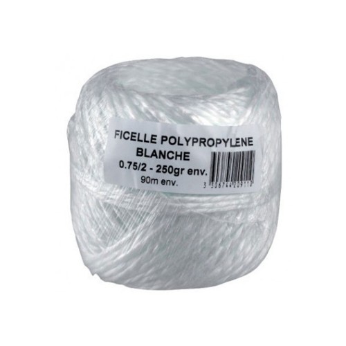 FICELLE POLYPROPYLENE BLANCHE