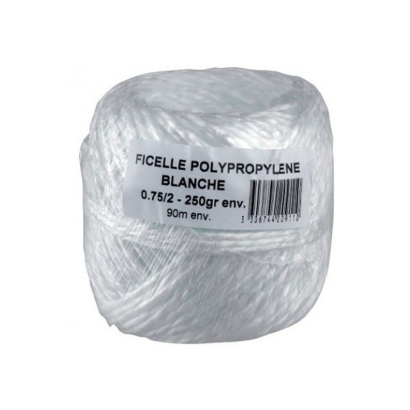 FICELLE POLYPROPYLENE BLANCHE