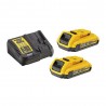 PACK 2 BATTERIES XR 18V 2AH + CHARGEUR