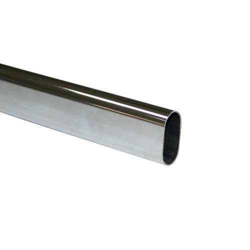 BARRE EN ACIER CHROME POUR ARMOIRE