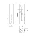 PAUMELLE UNIVERSELLE 1101 LAITON