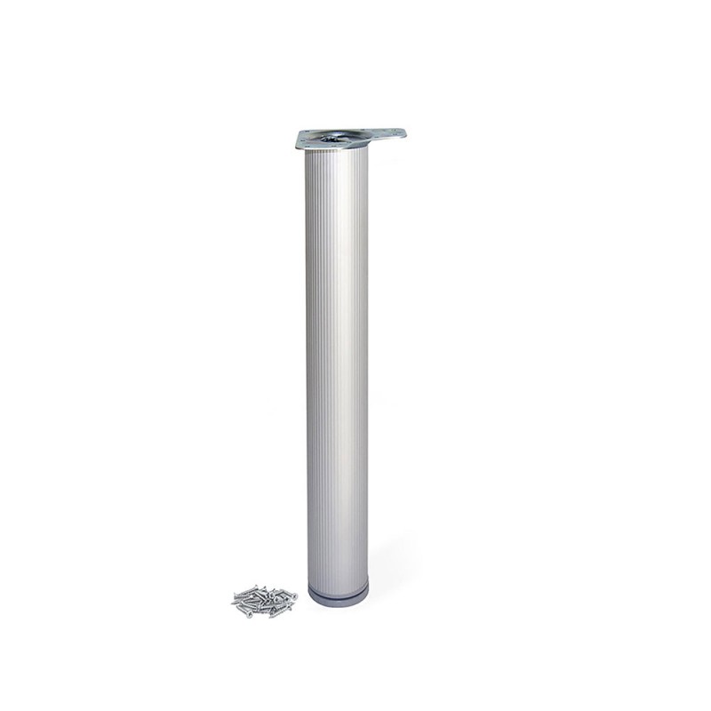 PIED POUR TABLE ANODISE MAT
