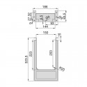 SOUS EVIER RECTANGULAIRE