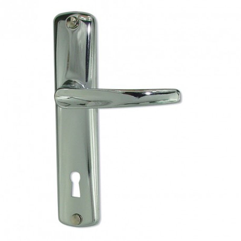 ENSEMBLE PLAQUE BLOIS ZAMAK CHROME