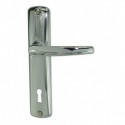 ENSEMBLE PLAQUE BLOIS ZAMAK CHROME