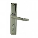 ENSEMBLE PLAQUE BLOIS ZAMAK CHROME