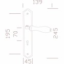 ENSEMBLE PLAQUE BOIS LAQUE BLANC