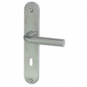 ENSEMBLE PLAQUE ECUME INOX MAT