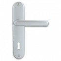 ENSEMBLE PLAQUE TIGNES ALU ARGENT