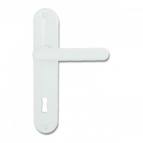 ENSEMBLE PLAQUE TIGNES ALU BLANC