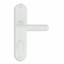 ENSEMBLE PLAQUE TIGNES ALU BLANC