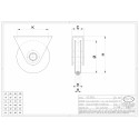 ROUE GORGE V - SUPPORT EXT - D20
