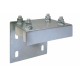 PLAQUE GUIDE SUP A 4 ROULEAUX REGLABLES