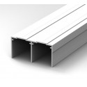 RAIL HAUT POUR PORTE COULISSANTE P610 PVC