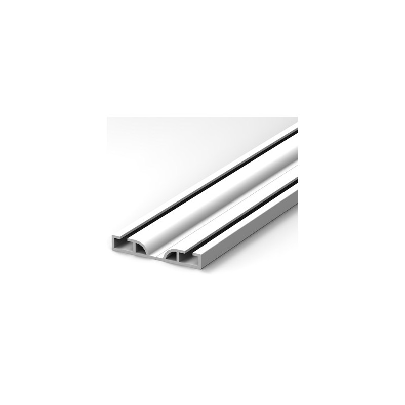 RAIL BAS POUR PORTE COULISSANTE P610 PVC