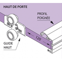 GUIDE HAUT POUR RAIL P300