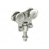 MONTURE 4 GALETS ACIER POUR RAIL 3530