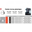 CACHE ECROU PLASTIQUE