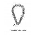 ANTIVOL CHAINE GAINEE PVC