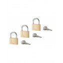 JEU DE 3 CADENAS TYPE1 - 45MM