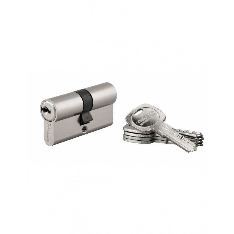 CYLINDRE NICKEL SATINE 5 CLES