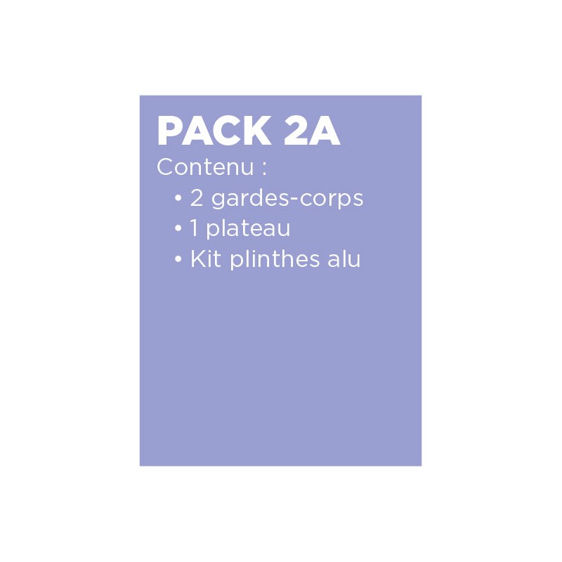 PACK 2A POUR TOTEM2 LINE 180