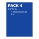 PACK 4 POUR TOTEM2 LINE 180
