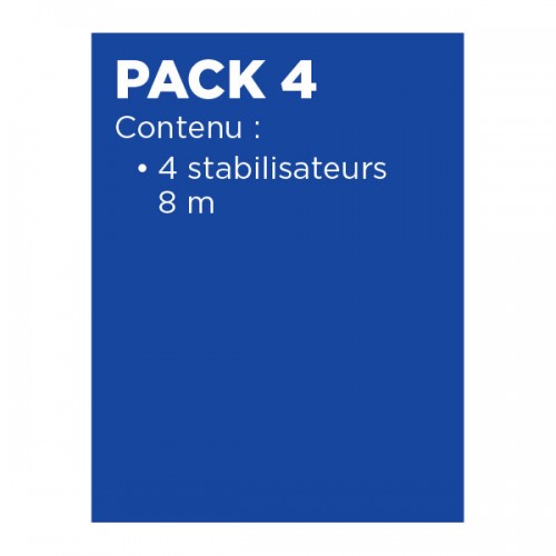 PACK 4 POUR TOTEM2 LINE 180