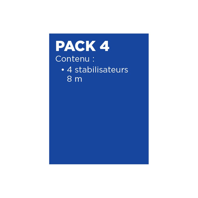 PACK 4 POUR TOTEM2 LINE 180